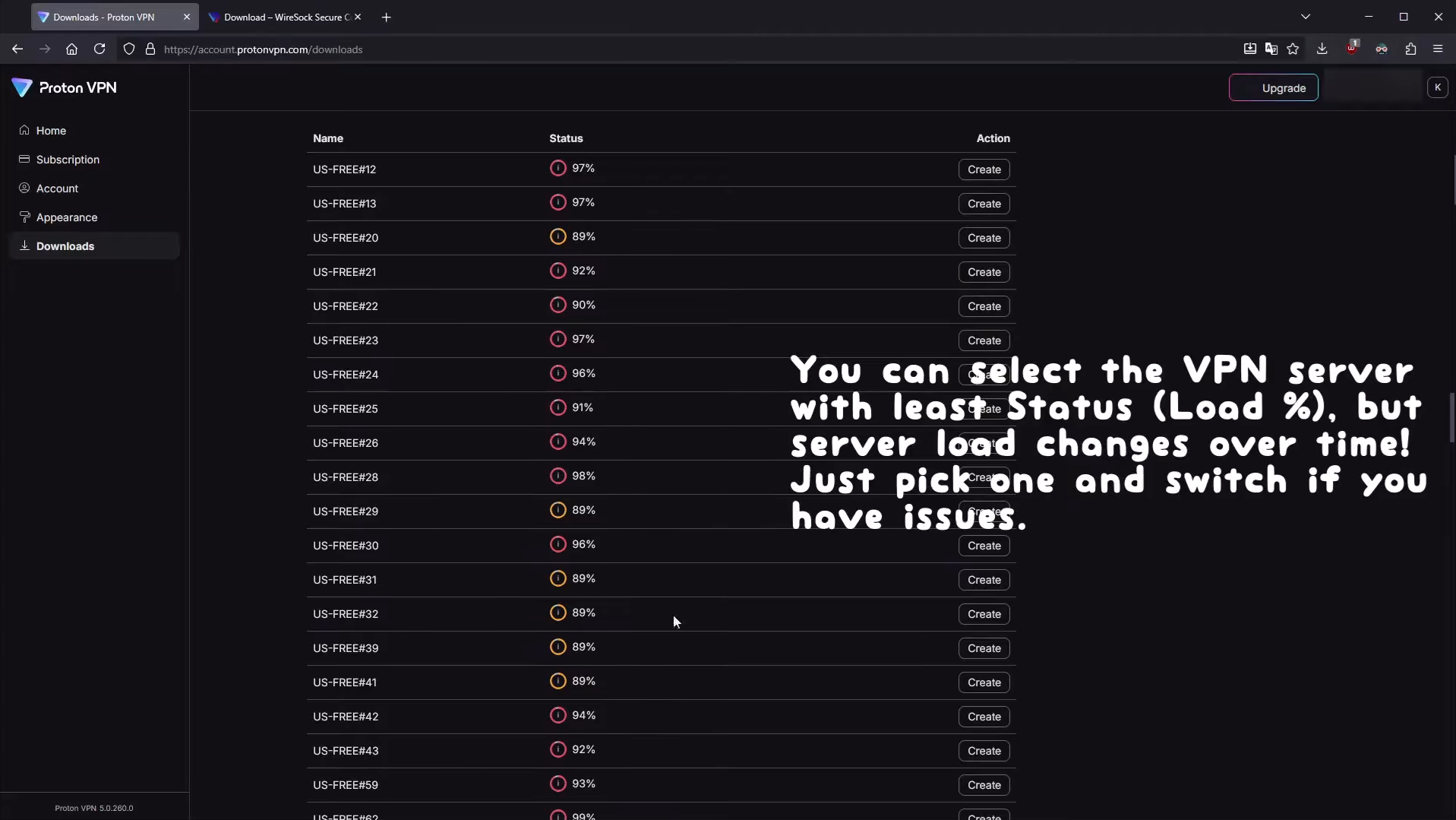 proton vpn nodes